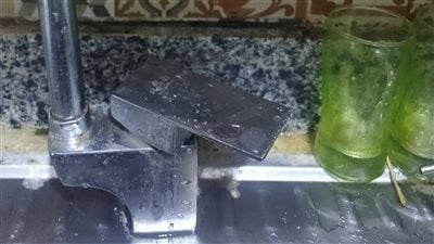 كوب زجاجي