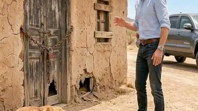 ما وجده خلف باب بيت أمه بعد 6 سنوات صدم القرية بأكملها! 